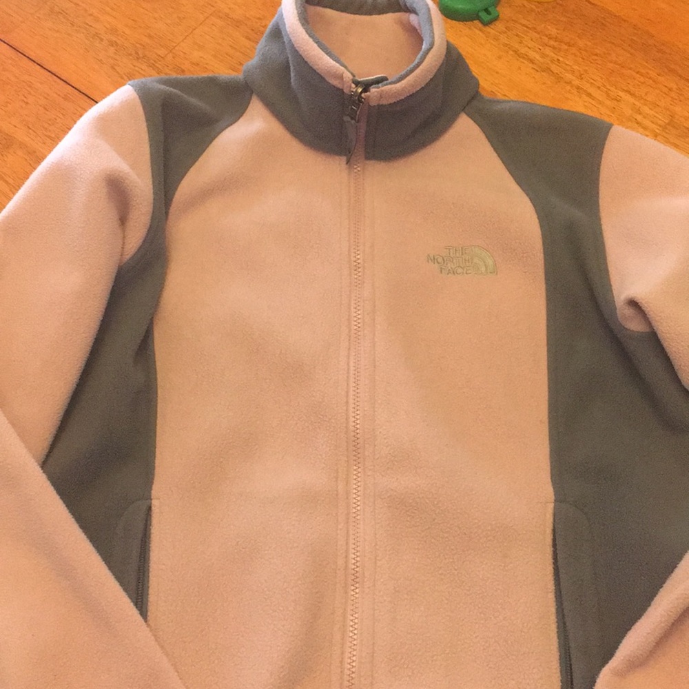 North face fleece coat